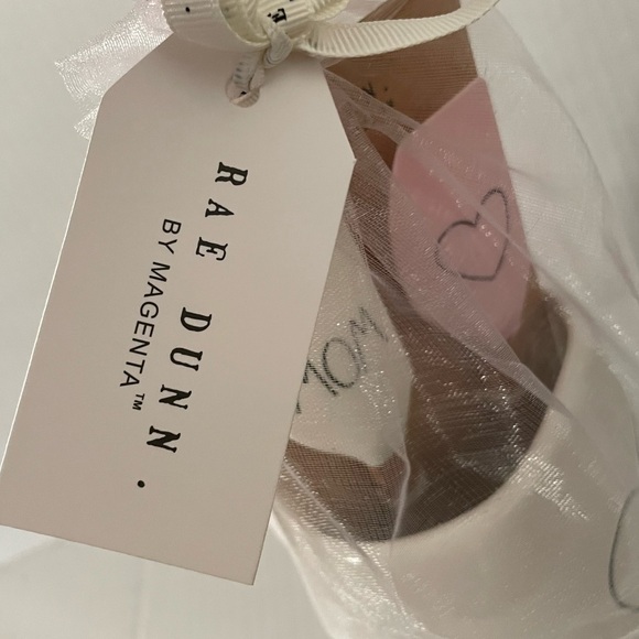 🩷 Rae Dunn Heart Ceramic Mug Gift Set with 2 Mini Spatulas - Heart & Mom - NWT - Picture 6 of 8